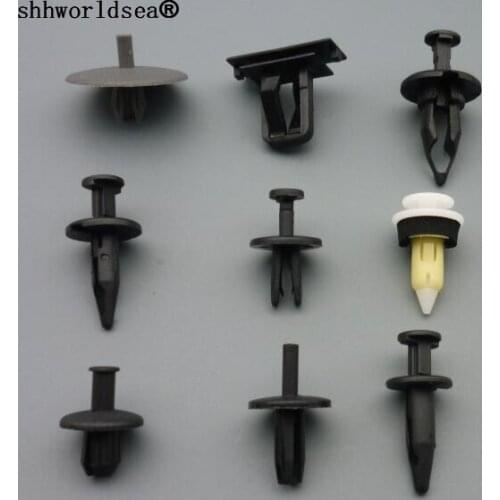 Shhworldsea Plastic Rivets Automobile Car Decoration Clip Door Trim Panel Nylon Retainer Clips Auto Fastener