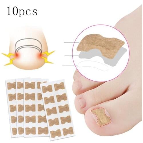 Ingrown Toenail Corrector Sticker Paronychia Treatment Fixer Recover Corrector Pedicure Foot Toe Nail Care Tool Glue Free