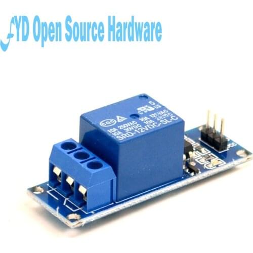 1 channel relay module with opto isolation high level 12V or 5v or 24 relay control board