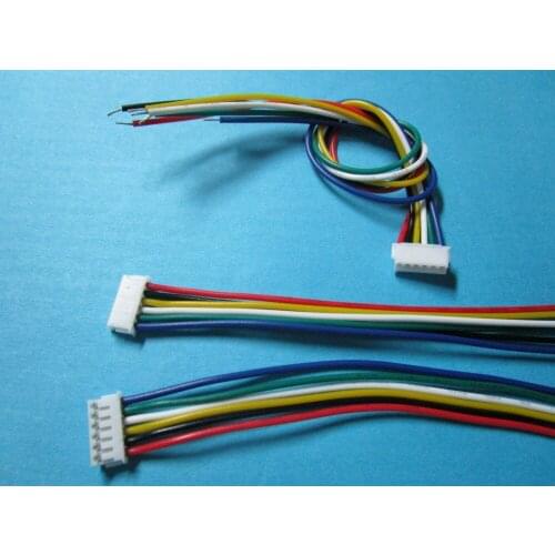 400 pcs 1.5mm 6 Pin Female Polarized Connector with 28AWG 5.9inch 150mm Leads