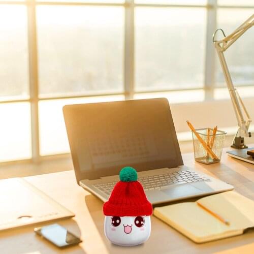 5 Pcs New Christmas Decoration for Home Mug Cover Christmas Tree Snowflake Elk Knitted Cup Cover New Year Party Table Decor