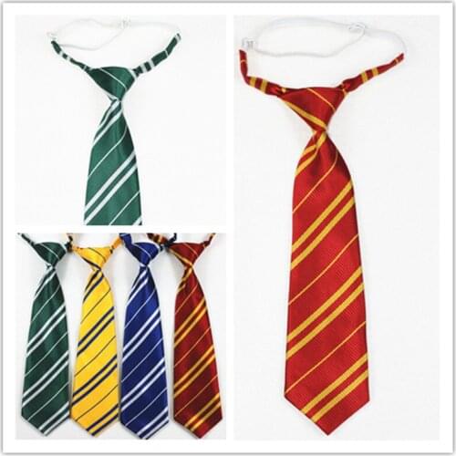 Necktie Child Magic College Student Badge Costume Warm Accessories Halloween Cosplay Lovely Prop Comfortable Twill Tie Casual