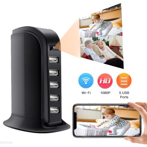 IP P2P Mini Camera WIFI HD 1080P P2P Camcorder Wireless Security Cam USB Wall Charger Baby Cam Monitor Camcorder for Smart Home