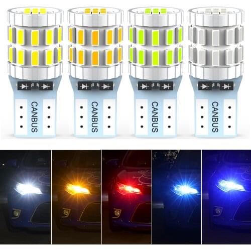 4x T10 W5W LED Canbus Bulb Car Clearance Parking Light For BMW E60 E90 E91 E92 E36 E30 E39 E46 E53 E70 F10 F30 F20 E87 M3 M5 X5