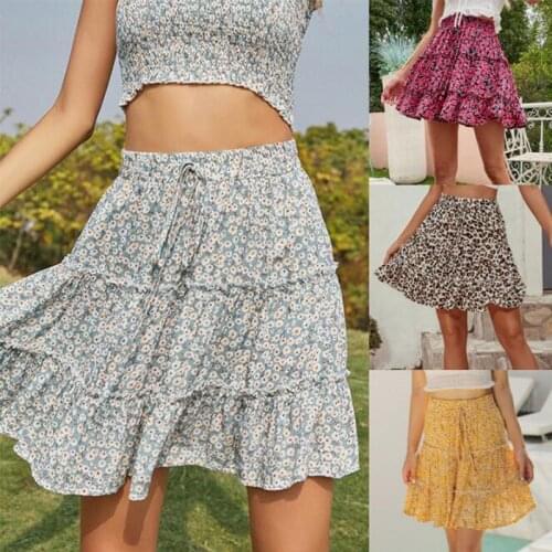 LCSKEREAL Women's Mini Skirts