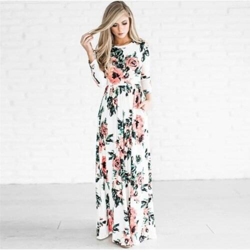 LONUXN Maternity Maxi Dresses