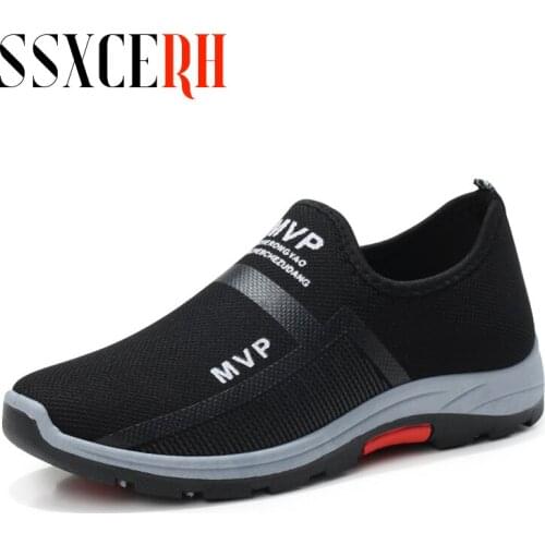 Spring Mesh Men Shoes Lightweight Sneakers Men Fashion Casual Walking Shoes Breathable Slip on Mens Loafers Zapatillas Hombre