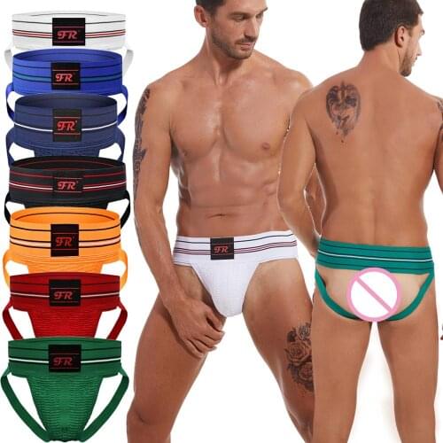 Men Underwear Sexy Gay Jockstrap Penis Pouch Backless Underpants Male Sissy Panties Mens Briefs Cuace Mens Lingerie Swimwear