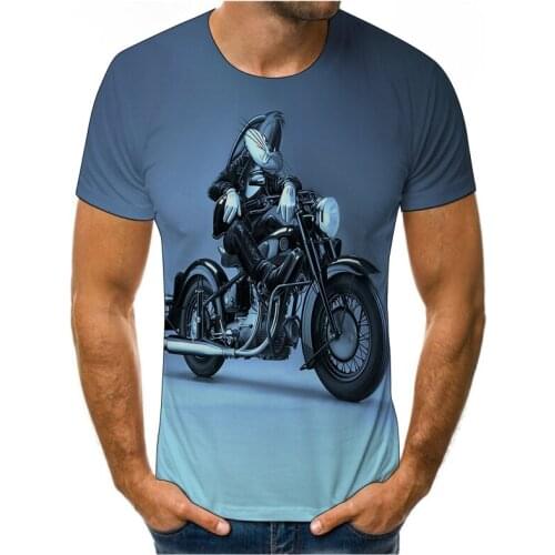 2021 summer new super starry sky anime 3d printed T-shirt mens and womens fashion trend short-sleeved tops