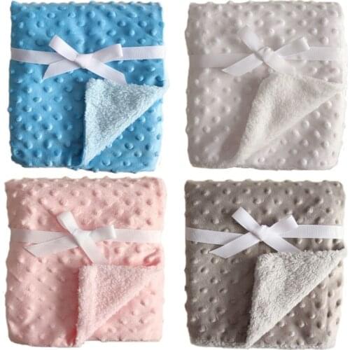 Newborn Baby Blanket Infant Coral Fleece Swaddling Sleep Blankets Soft Baby Quilt Envelopes Wrap Kids Bath Towel Bedding Set