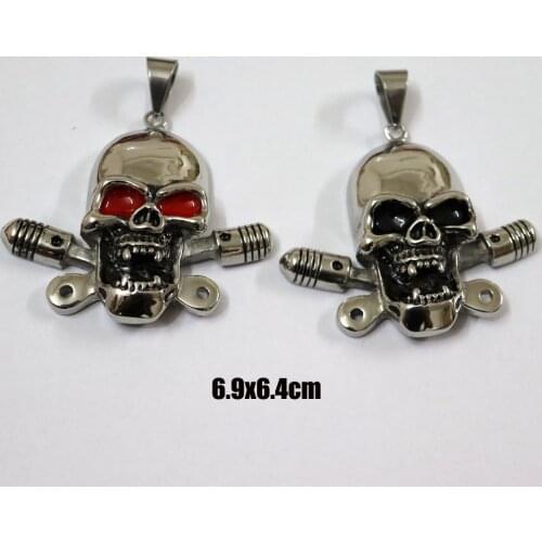 Outlaws MC Nckelace For Motor Biker Rider Live to Ride Stainless Steel Necklace Of Motorcycles Skull Jewelry Hells Pendant