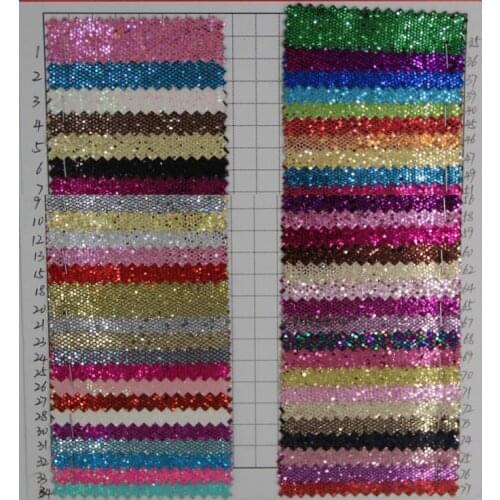 PVC fabric leather mesh Glitter special leather / Laser Star glitter leather fabric