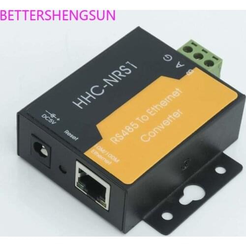 Serial port networking server network Modbus TCP/RTU mutual conversion 485 to Ethernet module serial port to network port