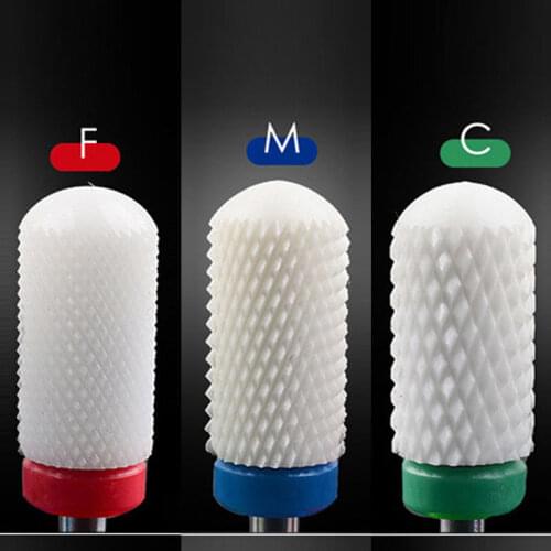 Drill Cuticle Shank Bit Rotary Pedicure Nail Top Kit Ceramic File Electric Manicure Machine Accessories Nail Art Polish Tools