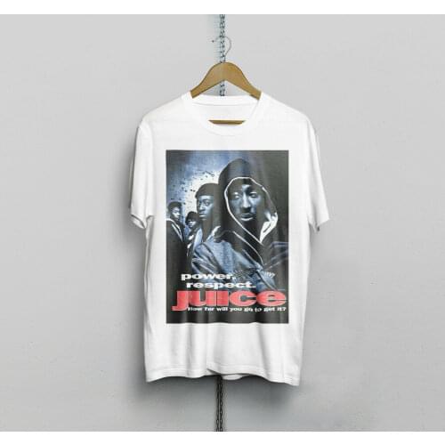 Tupac Juice Homage Tee 90S Hip Hop 2Pac Movie T Shirt Old School Vibes