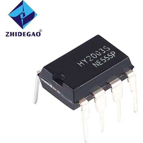 ZHIDEGAO 10PCS NE555 555 DIP-8 New Precision Timers IC Chips