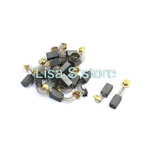 20Pcs Motor Carbon Brushes 21# 13.3mm x 7mm x 6mm 17/32" x 7/25" x 15/64" for Electric Hammer