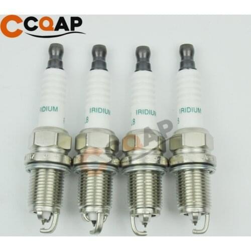 4-6pcs 90919-01284 FK16BR-AL8 Iridium Spark Plug For Toyota Yaris Sienta Vitz Prius C Fielder FK16BRAL8 9091901284 90919 01284