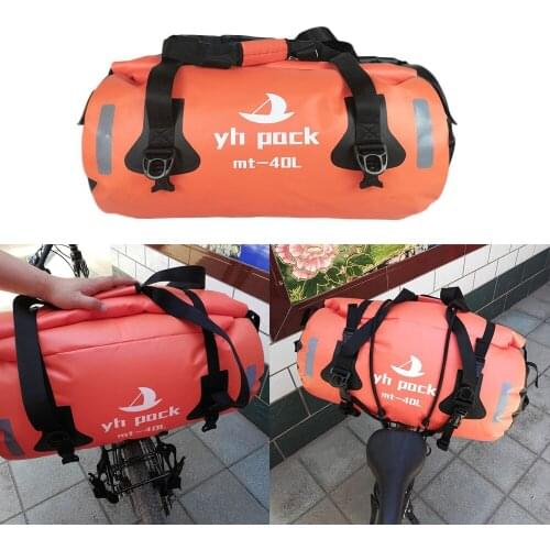 40L 66L 80L 90L Motorcycle Bag Car Waterproof Storage Pack Outdoor Travel Large Capacity Bags 2019New Shoulder Bag Saddle bag