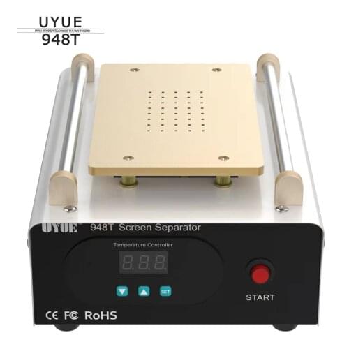UYUE 948T 7Inch Preheat Separate Machine LCD Built-in Vacuum Pump Screen Separator Split Screen Machine Phone Heating Platform