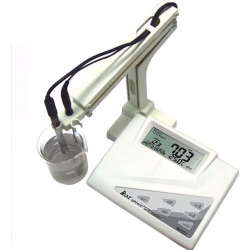 AZ86501 Professional Desktop Water Quality Tester PH Mete Ra, Rz, Rq, Rt Multiple Parameter Measurement