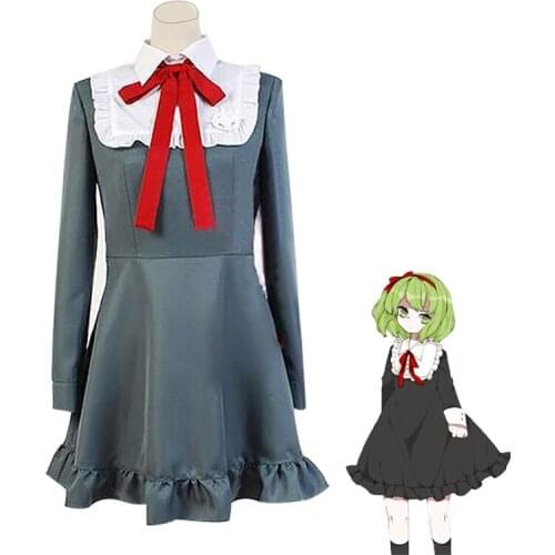 Danganronpa Another Episode Monaka Cosplay Costumes Anime Uniform Dress Tie Suits Halloween Carnival Party For Women Girls