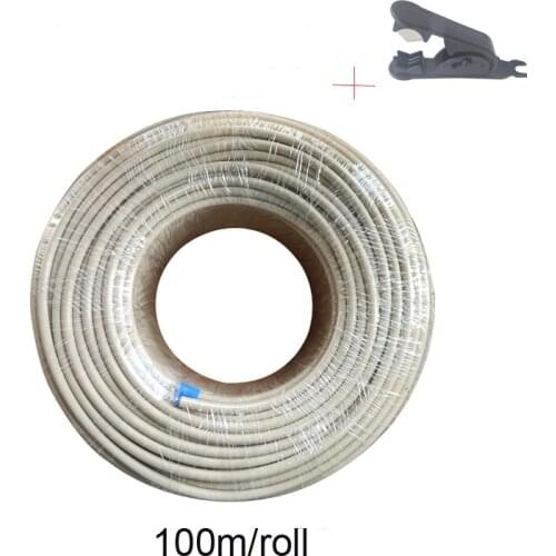 1/4 inch 100m White PE Pipe Flexible Tube Hose for RO Water Filter System Aquarium Revers Reverse Osmosis