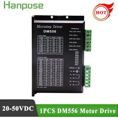NEMA 23 CNC hybrid servo motor DM556 50VDC 2-phase Digital 57/86 4.2A Stepper Motor Drivers Controller for 3D printer