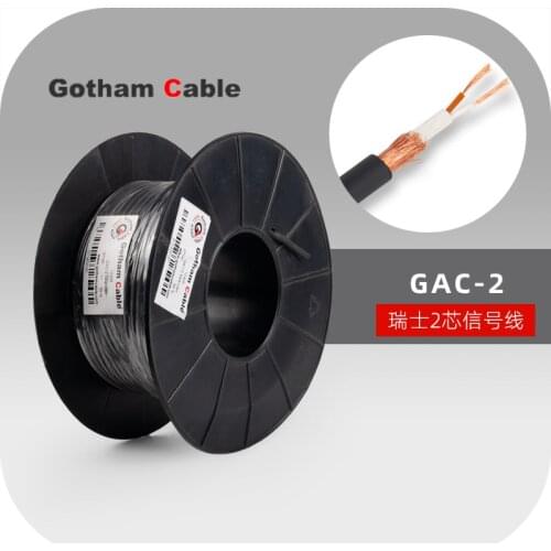 Gotham 10405 10404 GAC-2 2-core audio signal line microphone line scattered line genuine