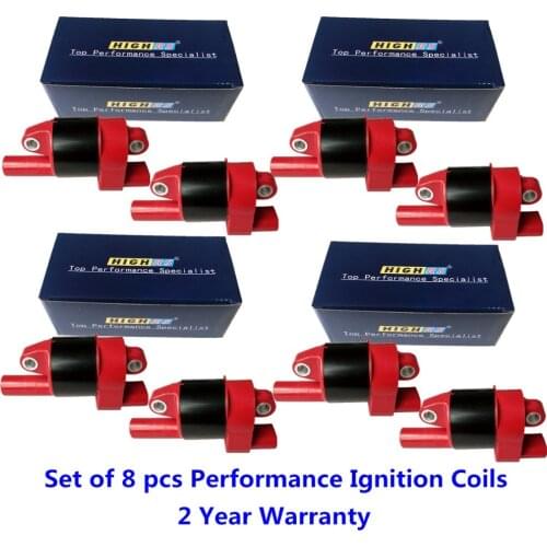 Ignition Coils Pack Fit GMC LS2 LS3 LS4 LS7 Savana 2500 1500 3500 Sierra Yukon Gen IV Saab 9-7X High Performance GN1065 D514A