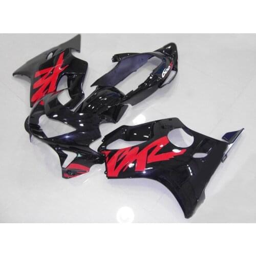 Injection mold Fairing kit for HONDA CBR600F4 99 00 CBR600 F4 1999 2000 CBR 600 ABS Red gloss black Fairings set+7gifts HC10