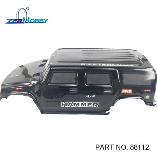RC CAR SPARE PARTS BODY SHELL FOR HSP 1/10 ROCK CRAWLER 94180 T2 (part no. 88112, 88215, 88217)