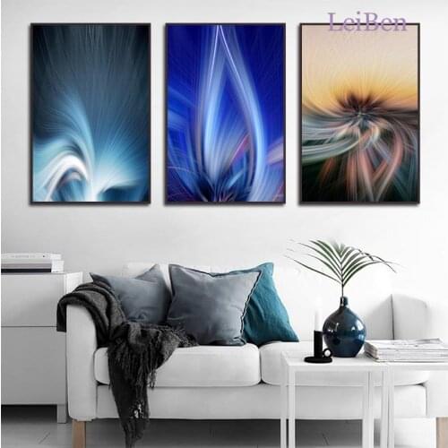 Nordic Canvas Painting Wall Art Creative Poster Modern Abstract Line Painting and Printmaking Home Decoration Living Room Mural