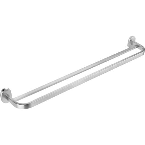 Stainless steel bathroom pendant double-pole towel rack double-pole rack bathroom pendant bathroom shelf