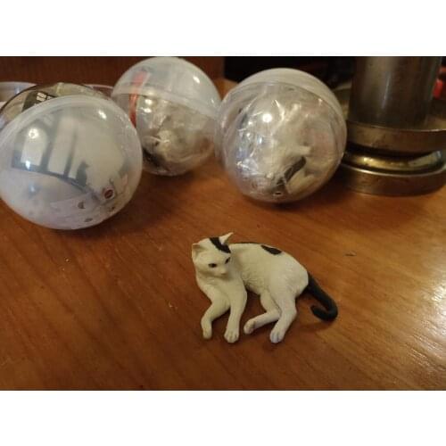 Pvc figure model toy leisure cats 4pcs/set