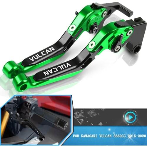 Motorcycle CNC Adjustable Brake Clutch Levers For Kawasaki VULCAN S650cc Vulcan S 650CC 2015 2016 2017 2018 2019 2020 Accessorie