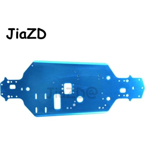 1PC HSP Aluminum Alloy Chassis 06001 Bottom Plate Frame for RC Model Cars Spare Parts HSP 1/10 94106 94108 Buggy Monster Truck