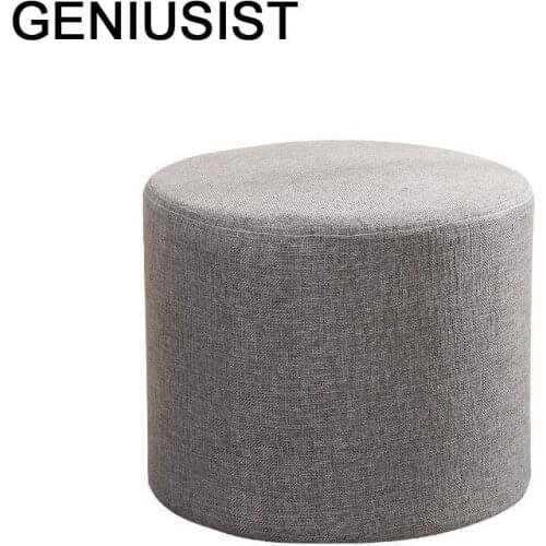 Banco Zapatero Nordic Furniture Taburete Penteadeira Camarim Cover Pouffe Poef Change Shoes Ottoman Sgabello Tabouret Foot Stool