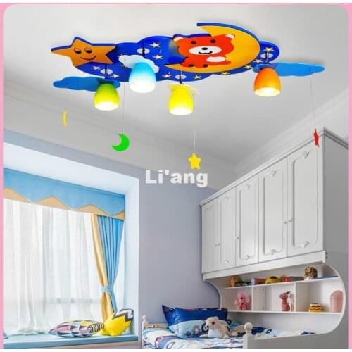 Modern Decora LED Children Ceiling Lamps Decor Bedroom Lamps Childrens Room Lamp Kids Room Cartoon Creative LED 100% Guaranteed