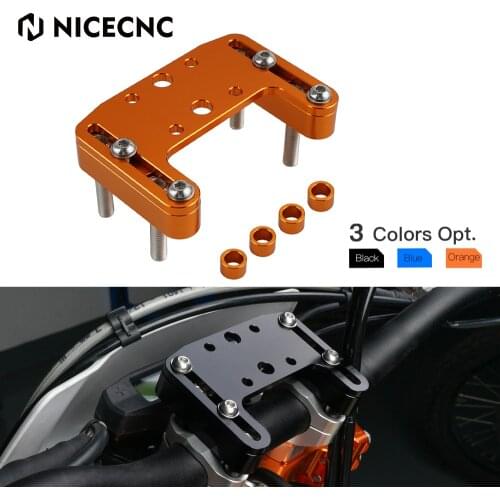Universal CNC Top Bar Clamp GPS Stout Mount For KTM 690 Enduro R SMC SMCR 2008-2021 790-1290 Super Adventure R S T 2004-2021