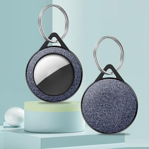 1PC Full Cover PC Hard Shell Case Protective Cover Compatible with Airtags Case Waterproof and Washable Keychain