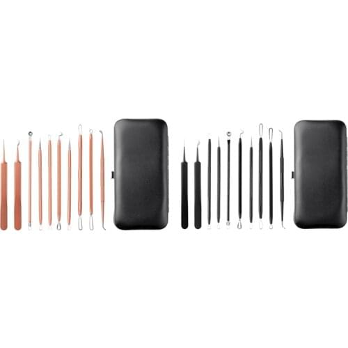Blackhead Remover Pimple Tool Kit 10 Pcs, Pimple Extractor Tool, Acne Kit for Blackhead for Unisex