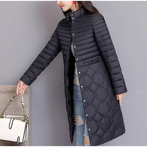2021 parka coat ladies winter coat parka coat plus size 5XL cotton jacket parka coat ladies winter long thick warm cotton coat