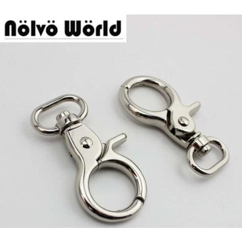 30pcs 20mm 25mm high quality trigger snap hook clasp clip swivel dog leash hook bags handbags adjusted strap snap hooks