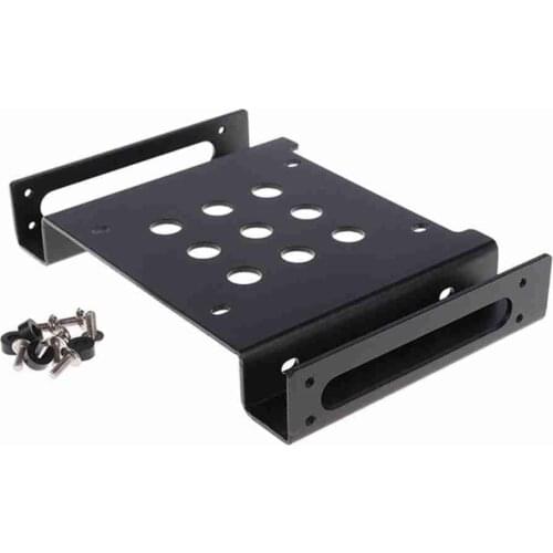 5.25 inch to 2.5 / 3.5 inch Aluminum Hard Drive Bracket Optical Drive Bit SATA State Expansion Notebook Hard Drive Cage