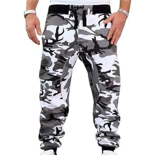Fashion Camouflage Streetwear Pants Men Multi-Pocket Pencil Pant Mens Sweatpants Military Trousers For Male