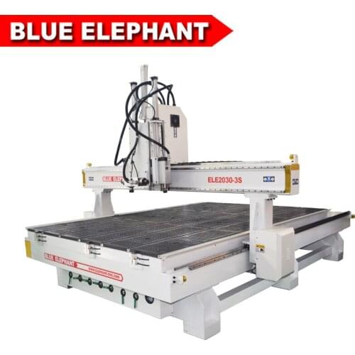Always Best price advertising 2030 cnc router wood art work cnc engraving machine Blue Elephant