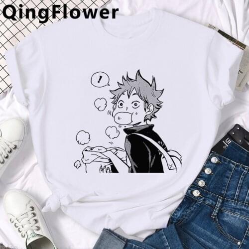 Haikyuu Kuroo Bokuto Manga Shoyo Volleyball top tees clothes male graphic tees kawaii couple print t shirt top tees harajuku