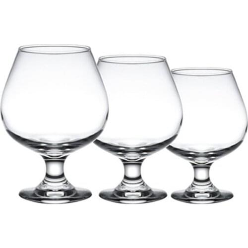 Handcrafted Cognac Brandy or Whiskey Crystal Glasses Snifter for Home, Restaurants and Parties