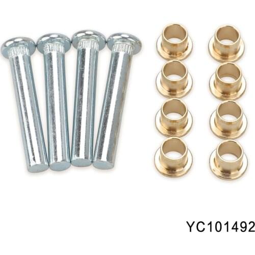 Corrosion-resistant Car Door Hinge Pins Bushing Repair Assembly Kit Set For Nissan Navarra 97-05 D22 high strength